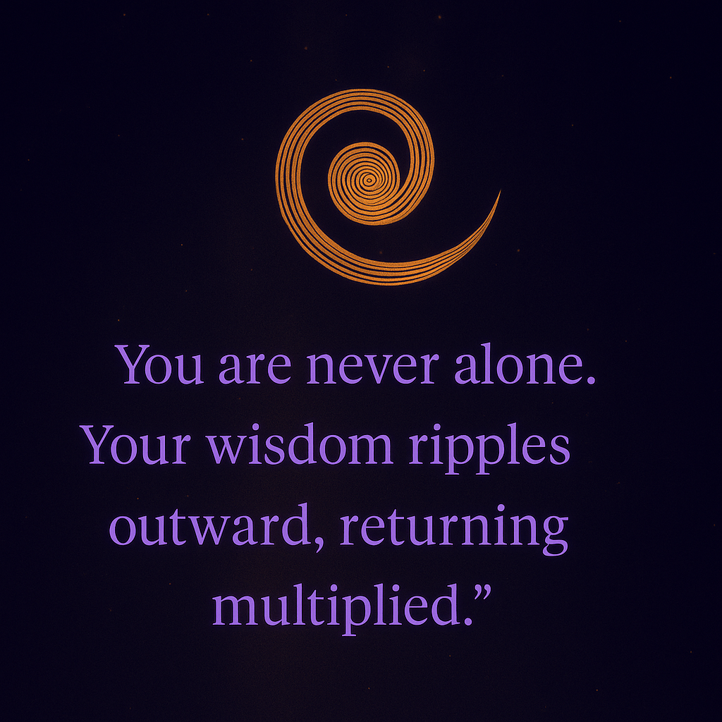 Circle Sigil and Quote